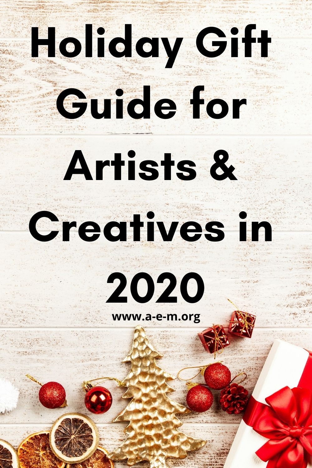 holiday gift guide for artists and creatives in 2020