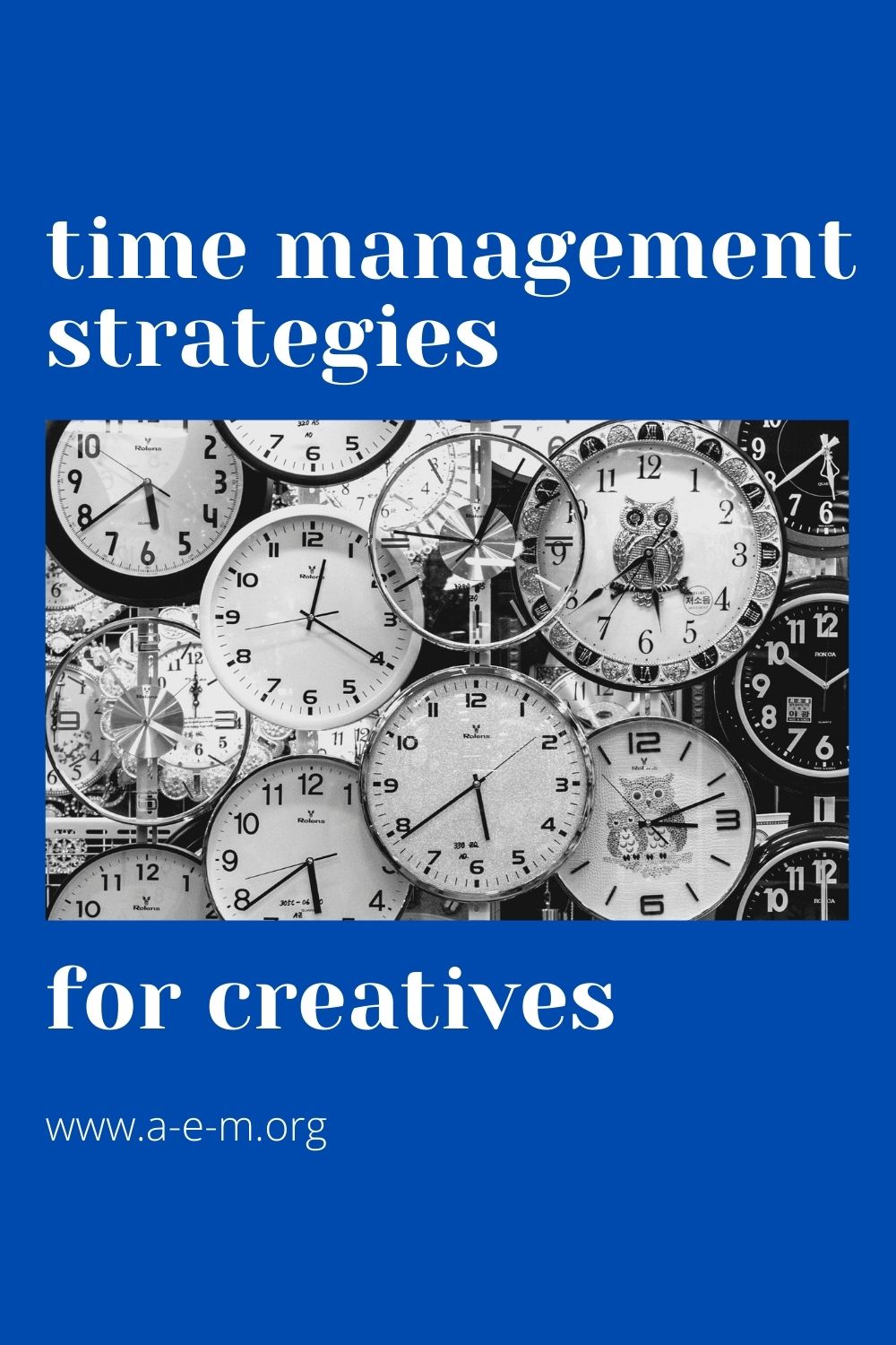 time management strategies for creatives