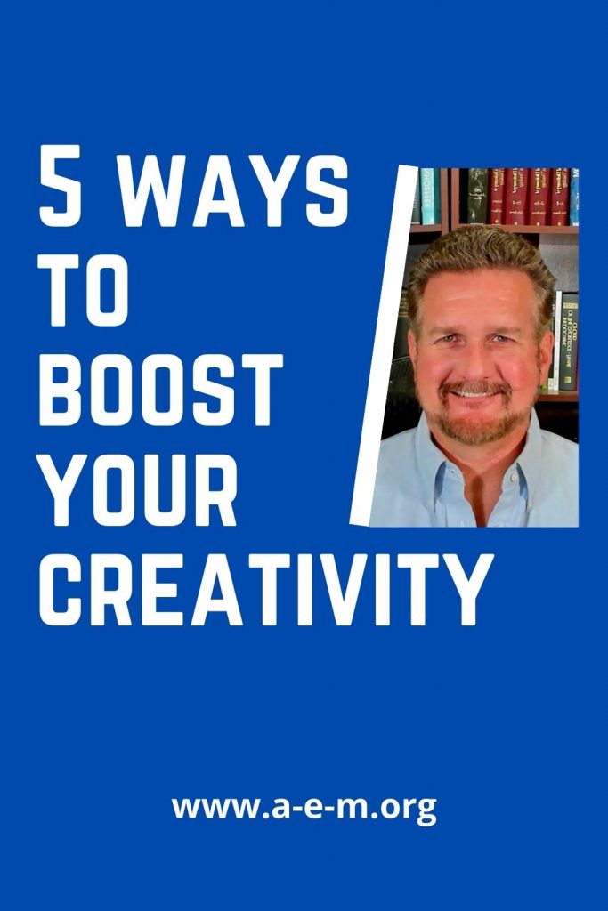 5 ways to boost your creativity