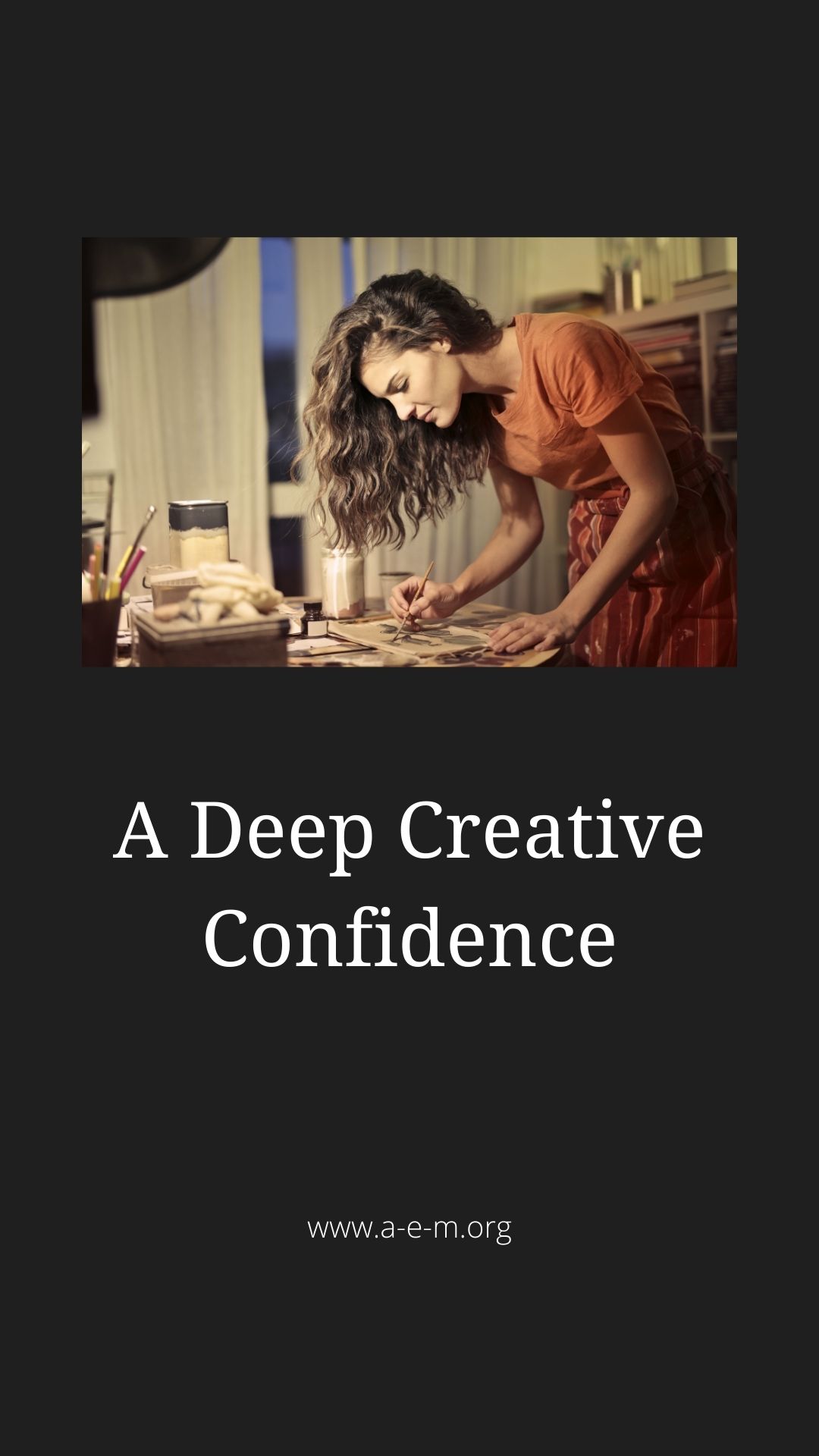 a deep creative confidence