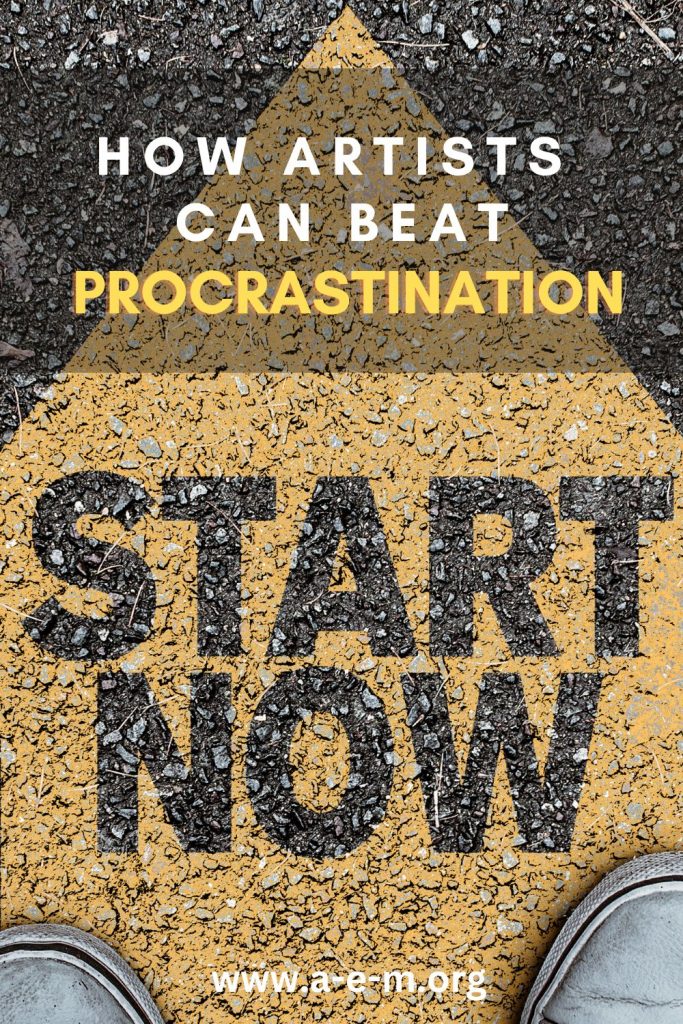 how artists can beat procrastination