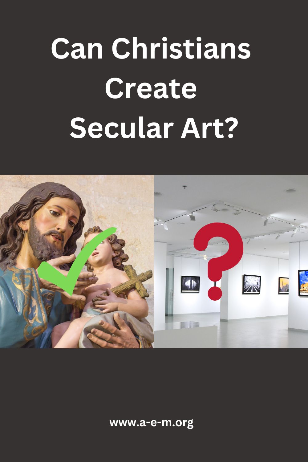 can Christians create secular art