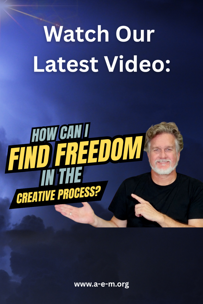how can i find freedom in the creative process