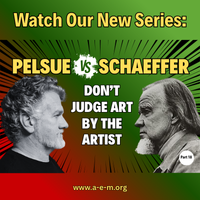 pelsue vs schaeffer don't judge art by the artist