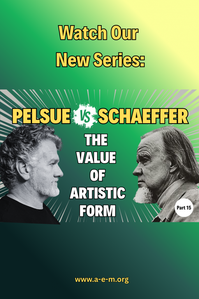 pelsue vs schaeffer the value of artistic form