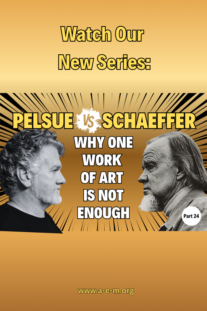 pelsue vs schaeffer why one work of art is not enough