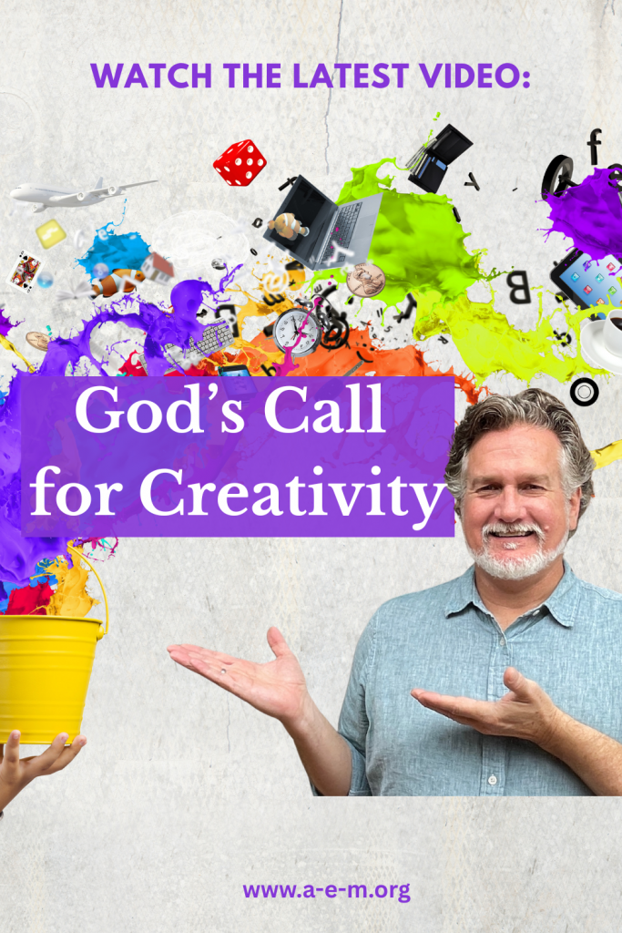 God's call for creativity